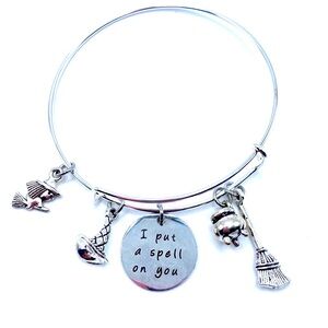 Witch Charm Bracelet Halloween I Put A Spell On You